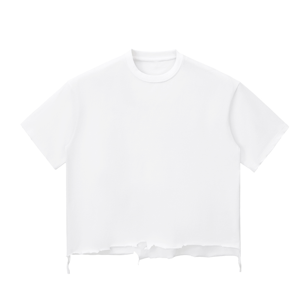 Snow Wash Cut Boxy T