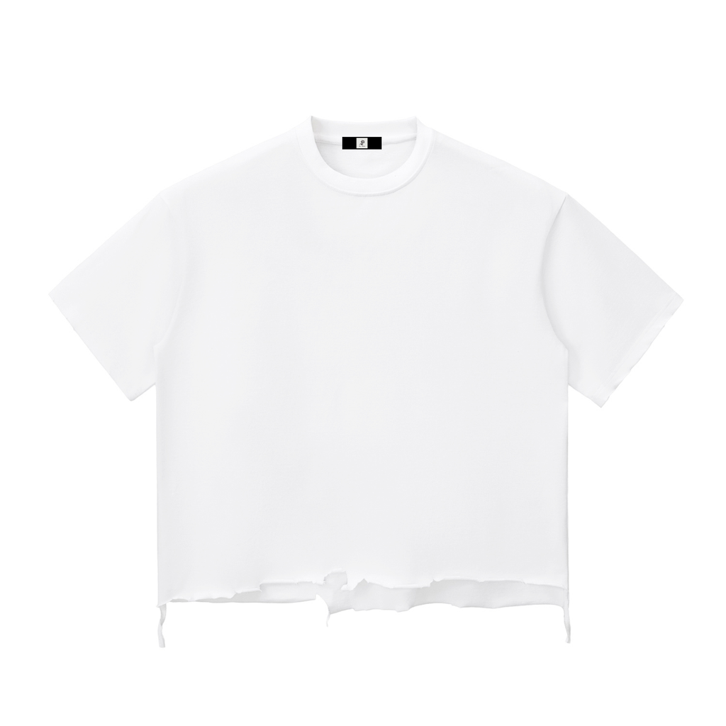 Snow Wash Cut Boxy T