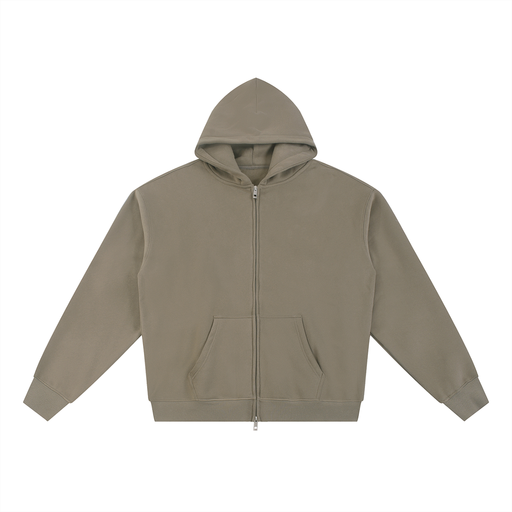 Zip Through Hoodie
