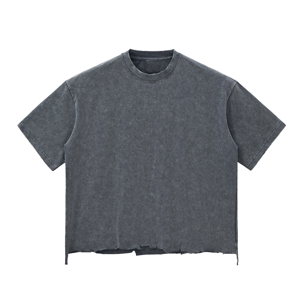 Snow Wash Cut Boxy T