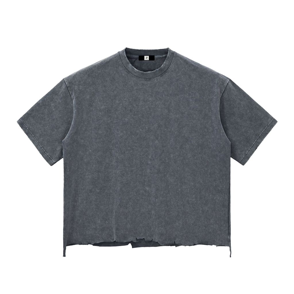 Snow Wash Cut Boxy T