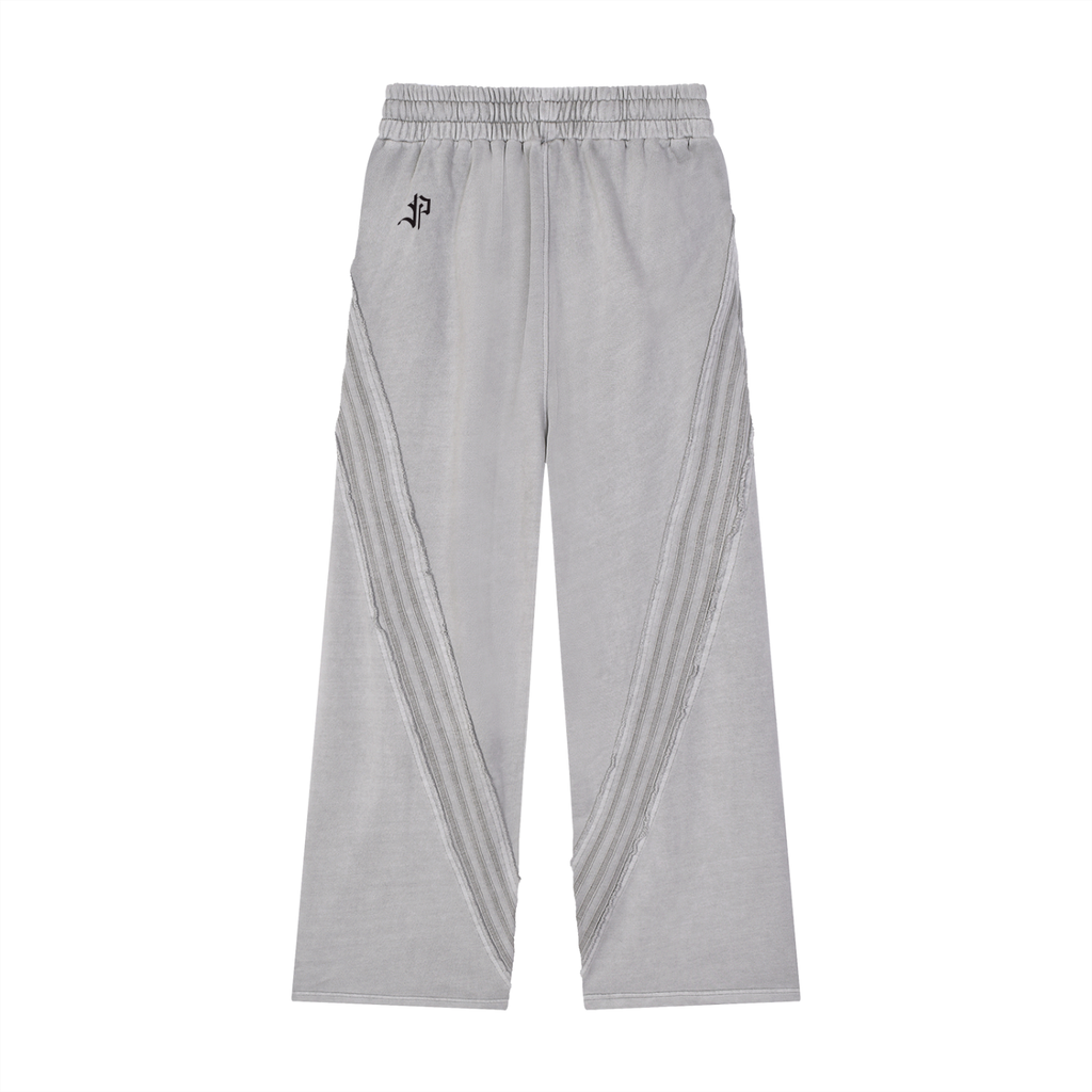 Snow Washed Raw Edge Sweatpants